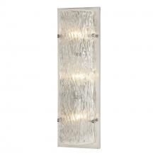Varaluz 376W03BN - Morgan 3 Light Sconce - Brushed Nickel