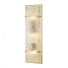 Varaluz 376W03SB - Morgan 3 Light Sconce - Satin Brass