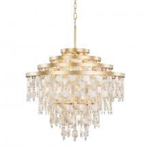 Varaluz 377C10FG - Kalani 10 Light Chandelier - French Gold