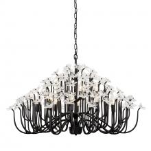 Varaluz 378C15MB - Wildflower 15 Light Chandelier - Matte Black
