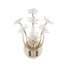 Varaluz 378W01GDAR - Wildflower 1 Light Sconce - Gold Dust/Artifact