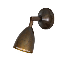 Mullan Lighting MLWL341ANTBRS - Lainio Wall Light | Antique Brass