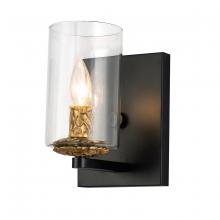 Lucas McKearn bb1003mb-1 - Bolivar 1 Light Vanity in Matte Black