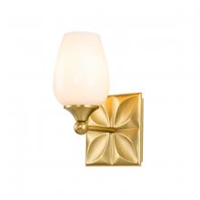 Lucas McKearn bb1300agb-1 - Epsilon Modern 1 Light Vanity in Aged Gold Brass