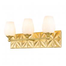 Lucas McKearn bb1300agb-3 - Epsilon Modern 3 Light Vanity in Aged Gold Brass
