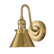 Lucas McKearn bb90684agb-1 - Provence 1 Light Vanity in Aged Brass