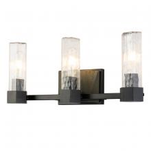 Lucas McKearn bb91595-3 - Novarre 3 Light Vanity in Grey And Black