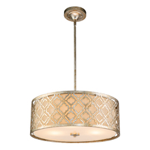 Lucas McKearn gn/arabella/p/l - Arabella Large Pendant - Semi Flush in Distressed Gold