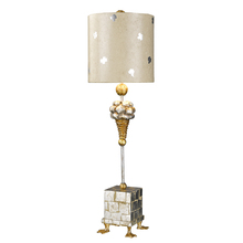 Lucas McKearn ta1258 - Pompadour X Table Accent Lamp in Gold and Silver Finish