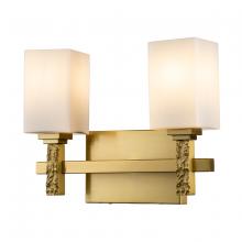 Lucas McKearn bb1101agb-2 - Jack 2 Light Vanity in Aged Brass
