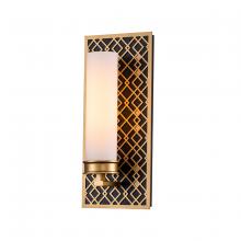 Lucas McKearn bb1185lg-1 - Ziggy 1 Light Vanity in Lacquered Gold