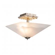 Lucas McKearn fm1002s-2 - Star Silver Flush Mount