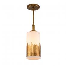 Lucas McKearn pd20319g-1 - Sawgrass Mini Pendant in Gold Leaf