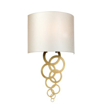Lucas McKearn sc-curtis-medum-ab - Curtis 1 Light Medium Wall Sconce - Aged Brass