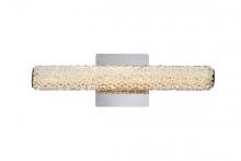 Elegant Lighting 3800W18C - Bowen 18 inch Adjustable LED Wall Sconce in Chrome