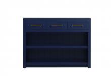 Elegant Lighting KD0148BL - Kitchen Island 3Dw 48''Wx26''Dx36''H blue