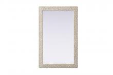 Elegant Lighting MR4A3555LN - Jute Rope Mirror 35''x55'' Linen White