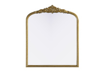 Elegant Lighting MR7F3642AB - Naomi Vintage Resin Mirror 36x42 in Antique Brass