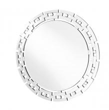Elegant Lighting MR9144 - Sparkle 36 in. Contemporary Round Mirror in Clear