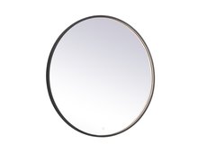Elegant Lighting MRE6042BK - Pier 42 inch LED mirror with adjustable color temperature 3000K/4200K/6400K in black