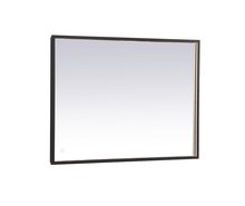 Elegant Lighting MRE62440BK - Pier 24x40 inch LED mirror with adjustable color temperature 3000K/4200K/6400K in black
