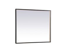 Elegant Lighting MRE62740BK - Pier 27x40 inch LED mirror with adjustable color temperature 3000K/4200K/6400K in black