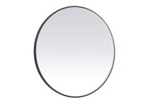 Elegant Lighting MRE63036BK - Pier 30x36 inch LED mirror with adjustable color temperature 3000K/4200K/6400K in black