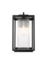 Elegant Lighting OD308W19BK - Wall sconce W10" E11.5" H19" L1 Black (1Box)