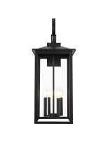 Elegant Lighting OD325W31BK - Wall sconce W12" E13" H31" L4 Black (1Box)