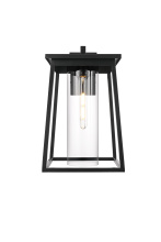 Elegant Lighting OD346W18BK - Wall sconce W11" E11.5" H18" L1 Black (1Box)