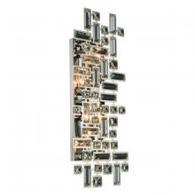 Elegant Lighting V2100W22C/RC - Picasso 4 light Chrome Wall Sconce Clear Royal Cut Crystal