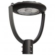 Nuvo 65/891 - 55 Watt Adjustable Post Top LED; CCT Selectable; 120-347 Volt; Bronze Finish