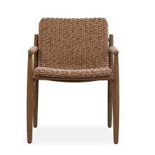 Uttermost 51148 - Uttermost Sumba Golden Flax Outdoor Dining Chair